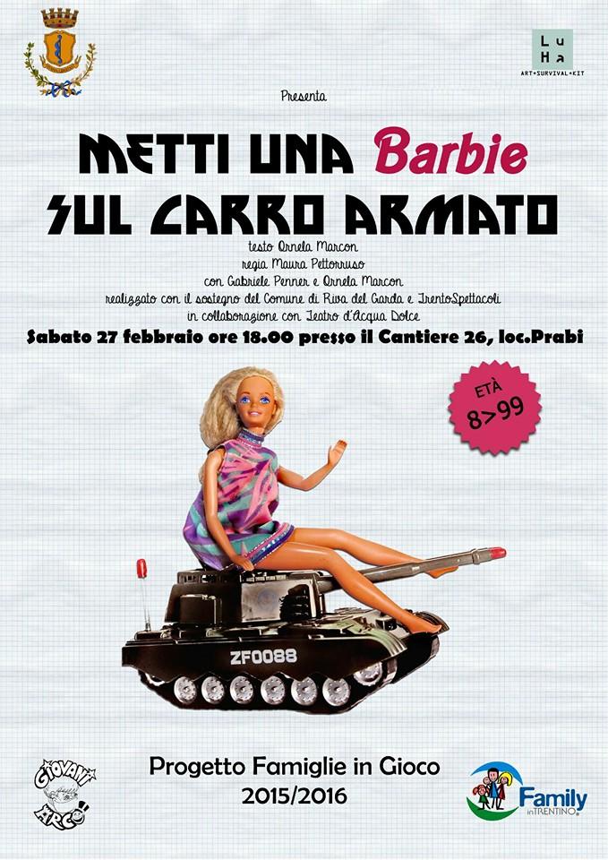 Locandina Metti una Barbie sul carro armato.