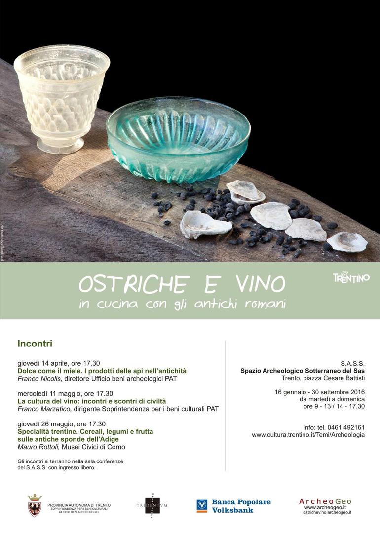 Locandina Ostriche e vino.